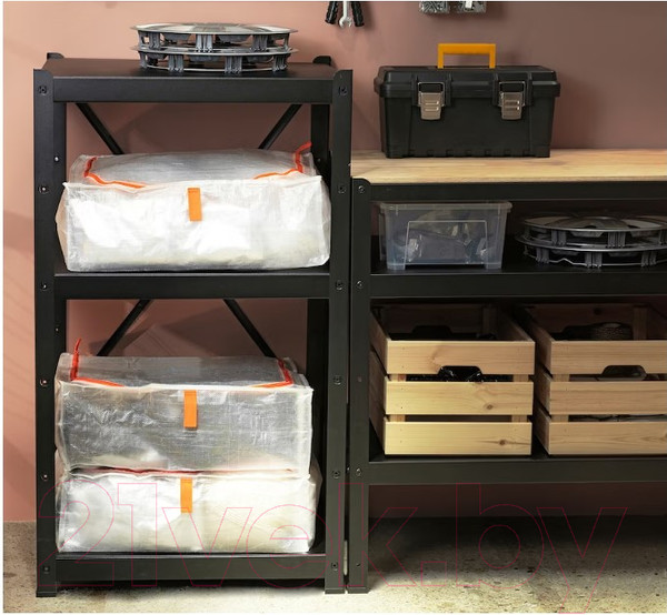 Изображение товара Кофр для хранения Ikea Пэркла 503.953.82