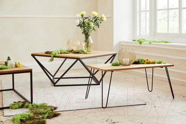 Изображение товара Журнальный столик Dipriz Detlef Д.7411-02 (дуб масло)