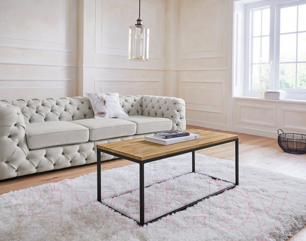 Изображение товара Журнальный столик Dipriz Detlef Д.7411-02 (дуб масло)