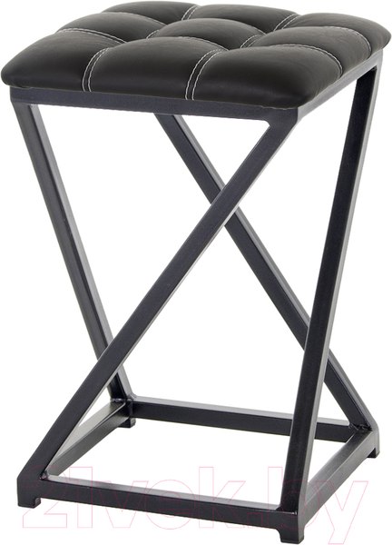 Изображение товара Табурет AMC Comfort 8К1.1 (кожзам черный/черный)