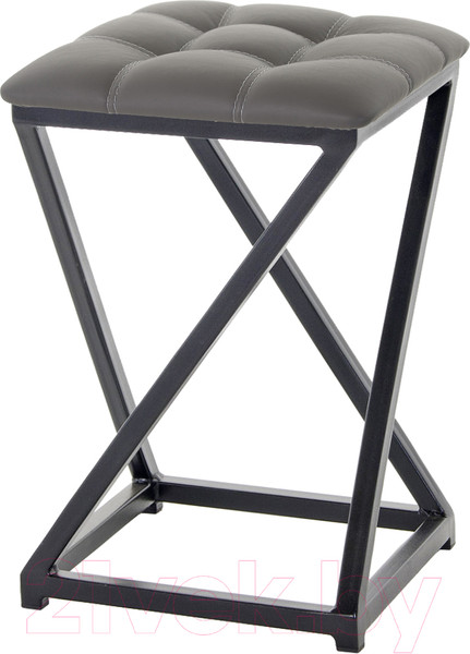 Изображение товара Табурет AMC Comfort 8К1.5 (кожзам графит/черный)