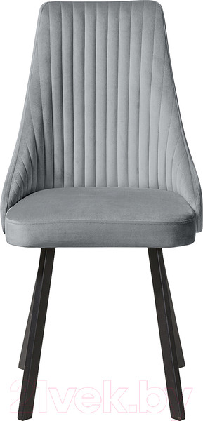 Изображение товара Стул Олмеко Лион (велюр тенерифе грей/черный)