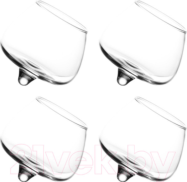 Изображение товара Набор бокалов Неман Неваляшка 100/2 Гладь / 33267 (4шт)