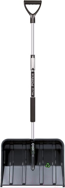 Изображение товара Лопата для уборки снега Prosperplast Alpe 50 Eco Telescopic / ILT50TSC-S411 (черный)