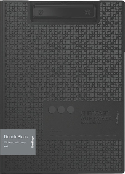 Изображение товара Планшет с зажимом Berlingo DoubleBlack / CFc_A4701 (черный)
