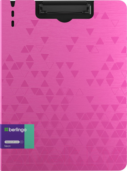 Изображение товара Планшет с зажимом Berlingo Neon / PPf_93303 (розовый неон)