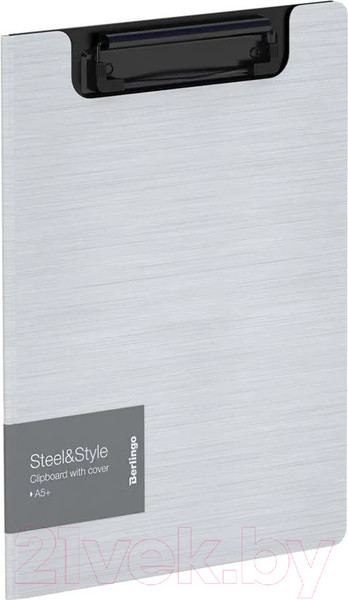 Изображение товара Планшет с зажимом Berlingo Steel&Style / PPf_94004 (белый)