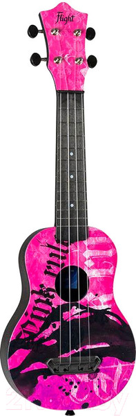 Изображение товара Укулеле Flight Ultra S-40 Pink Rules
