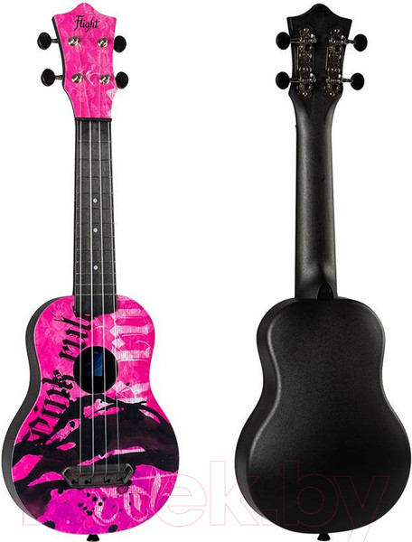 Изображение товара Укулеле Flight Ultra S-40 Pink Rules