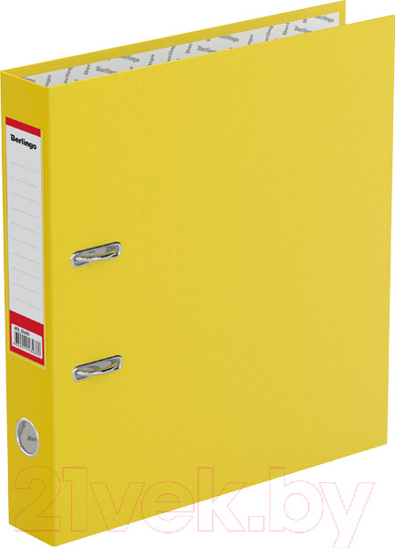 Изображение товара Папка-регистратор Berlingo Standard / ATb_50405 (желтый)