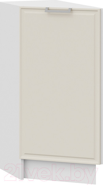 Изображение товара Шкаф-стол кухонный ТриЯ Белладжио 1Н3Т (белый/софт панакота)