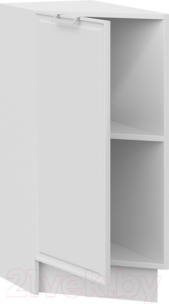 Изображение товара Шкаф-стол кухонный ТриЯ Белладжио 1Н3Т (белый/фон белый)