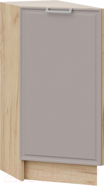 Изображение товара Шкаф-стол кухонный ТриЯ Белладжио 1Н3Т (дуб крафт золотой/софт капучино)