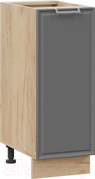 Изображение товара Шкаф-стол кухонный ТриЯ Белладжио 1Н3 (дуб крафт золотой/софт графит)