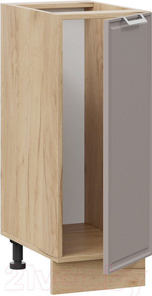 Изображение товара Шкаф-стол кухонный ТриЯ Белладжио 1Н3 (дуб крафт золотой/софт капучино)