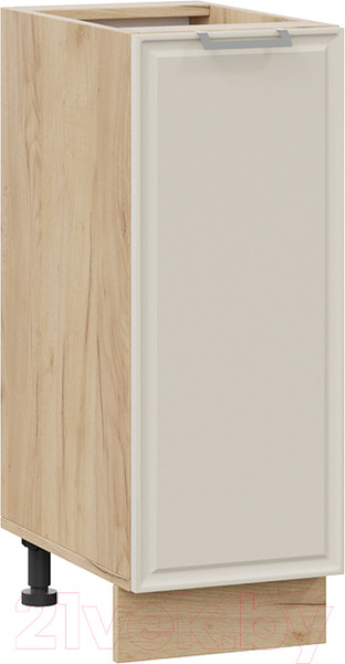 Изображение товара Шкаф-стол кухонный ТриЯ Белладжио 1Н3 (дуб крафт золотой/софт панакота)