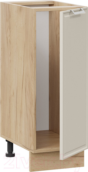 Изображение товара Шкаф-стол кухонный ТриЯ Белладжио 1Н3 (дуб крафт золотой/софт панакота)