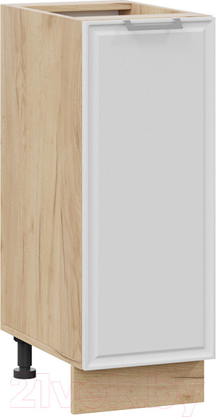 Изображение товара Шкаф-стол кухонный ТриЯ Белладжио 1Н3 (дуб крафт золотой/фон белый)