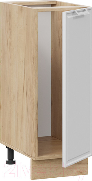 Изображение товара Шкаф-стол кухонный ТриЯ Белладжио 1Н3 (дуб крафт золотой/фон белый)