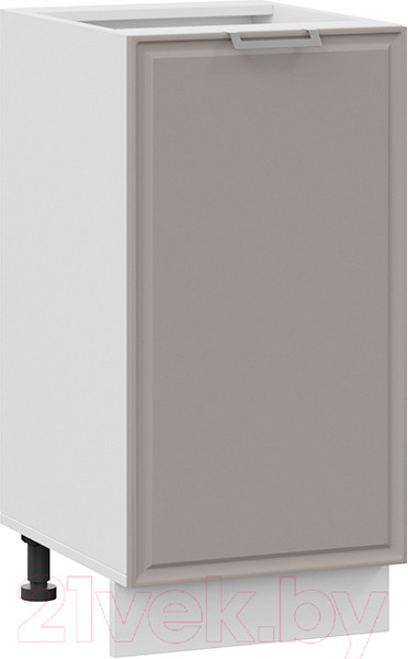 Изображение товара Шкаф-стол кухонный ТриЯ Белладжио 1Н4 (белый/софт капучино)