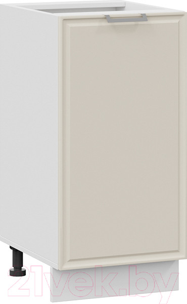 Изображение товара Шкаф-стол кухонный ТриЯ Белладжио 1Н4 (белый/софт панакота)