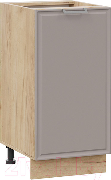 Изображение товара Шкаф-стол кухонный ТриЯ Белладжио 1Н4 (дуб крафт золотой/софт капучино)