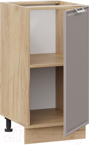 Изображение товара Шкаф-стол кухонный ТриЯ Белладжио 1Н4 (дуб крафт золотой/софт капучино)