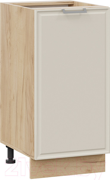 Изображение товара Шкаф-стол кухонный ТриЯ Белладжио 1Н4 (дуб крафт золотой/софт панакота)