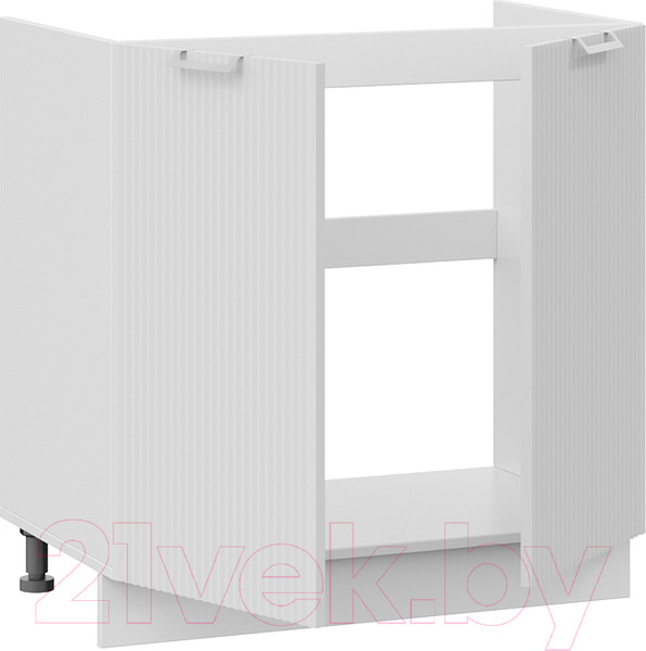 Изображение товара Шкаф под мойку ТриЯ Кимберли 1Н8М (белый/сноу)