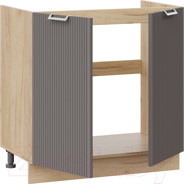 Изображение товара Шкаф под мойку ТриЯ Кимберли 1Н8М (дуб крафт золотой/муссон)