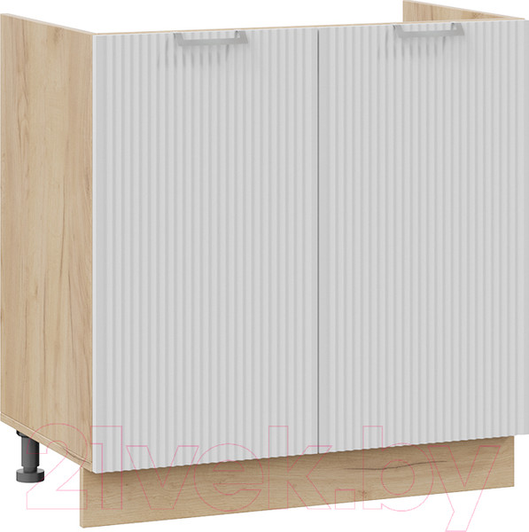 Изображение товара Шкаф под мойку ТриЯ Кимберли 1Н8М (дуб крафт золотой/сноу)