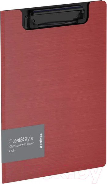 Изображение товара Планшет с зажимом Berlingo Steel&Style / PPf_94003 (красный)