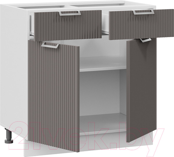 Изображение товара Шкаф-стол кухонный ТриЯ Кимберли 1Н8Я1 (белый/муссон)