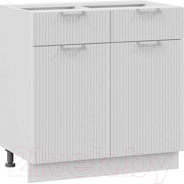 Изображение товара Шкаф-стол кухонный ТриЯ Кимберли 1Н8Я1 (белый/сноу)