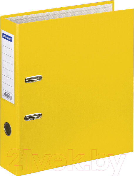 Изображение товара Папка-регистратор OfficeSpace 270117 (желтый)