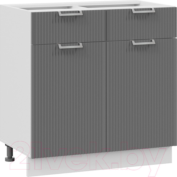 Изображение товара Шкаф-стол кухонный ТриЯ Кимберли 1Н8Я1 (белый/титан)
