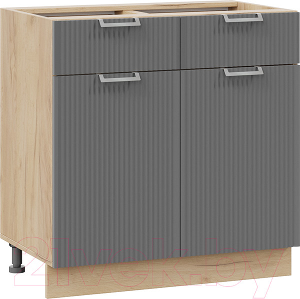 Изображение товара Шкаф-стол кухонный ТриЯ Кимберли 1Н8Я1 (дуб крафт золотой/титан)