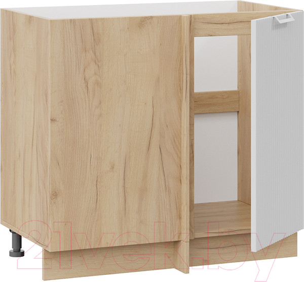 Изображение товара Шкаф под мойку ТриЯ Кимберли 1Н9У (дуб крафт золотой/сноу)