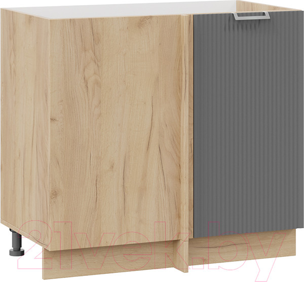 Изображение товара Шкаф под мойку ТриЯ Кимберли 1Н9У (дуб крафт золотой/титан)