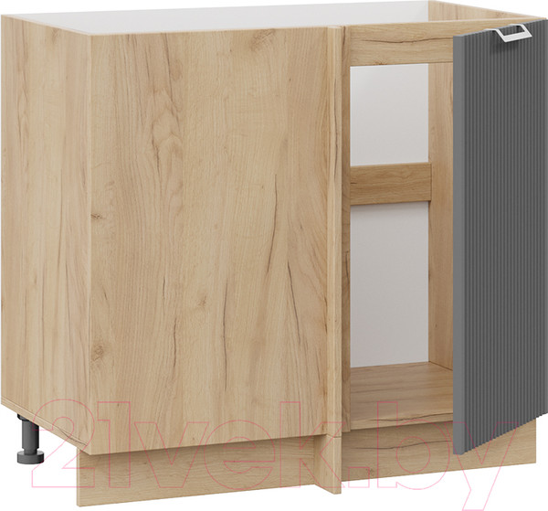 Изображение товара Шкаф под мойку ТриЯ Кимберли 1Н9У (дуб крафт золотой/титан)