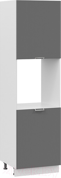 Изображение товара Шкаф-пенал кухонный ТриЯ Кимберли 1П6 (белый/титан)