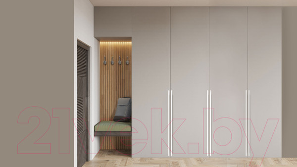 Изображение товара Ручка для мебели Boyard Vertical RS065W.4/960