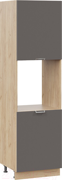 Изображение товара Шкаф-пенал кухонный ТриЯ Кимберли 1П6 (дуб крафт золотой/муссон)