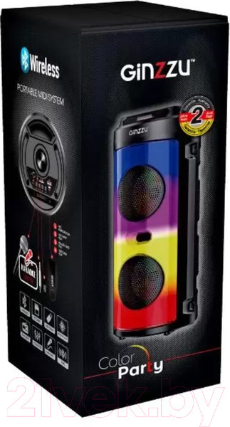 Изображение товара Портативная колонка Ginzzu GM-231