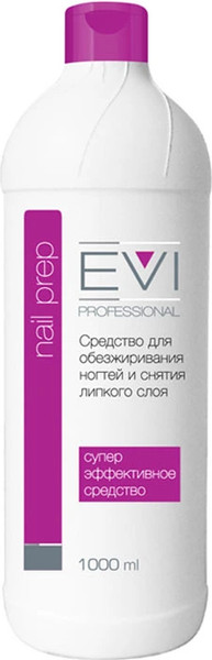 Изображение товара Обезжириватель для ногтей EVI Professional Для снятия липкого слоя (1л)