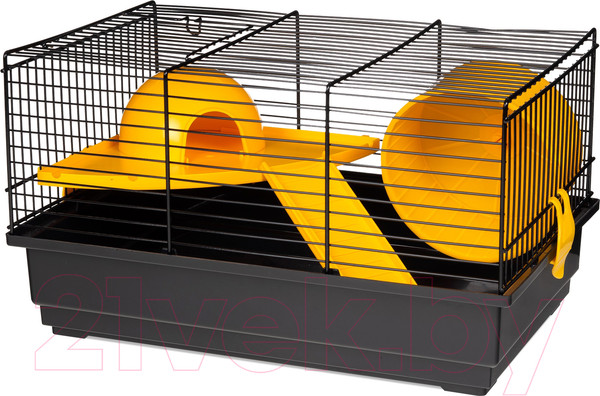 Изображение товара Клетка для грызунов Voltrega 001914N/black/yellow