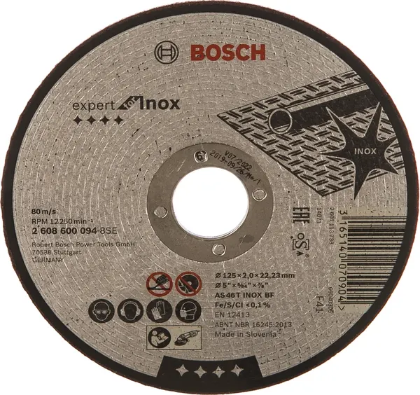 Изображение товара Отрезной диск Bosch 2.608.600.094