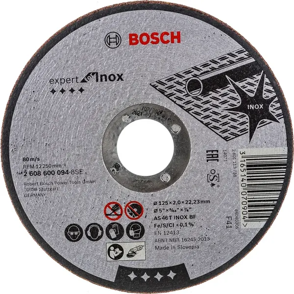 Изображение товара Отрезной диск Bosch 2.608.600.094