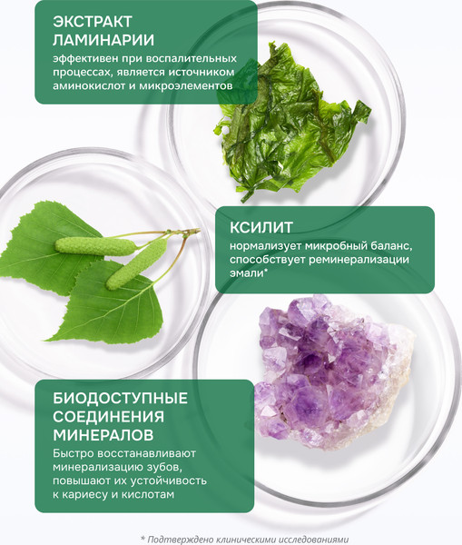 Изображение товара Ополаскиватель для полости рта R.O.C.S. Двойная мята (400мл)