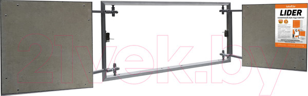 Изображение товара Люк под плитку Lukoff Lider двухдверный 80x60